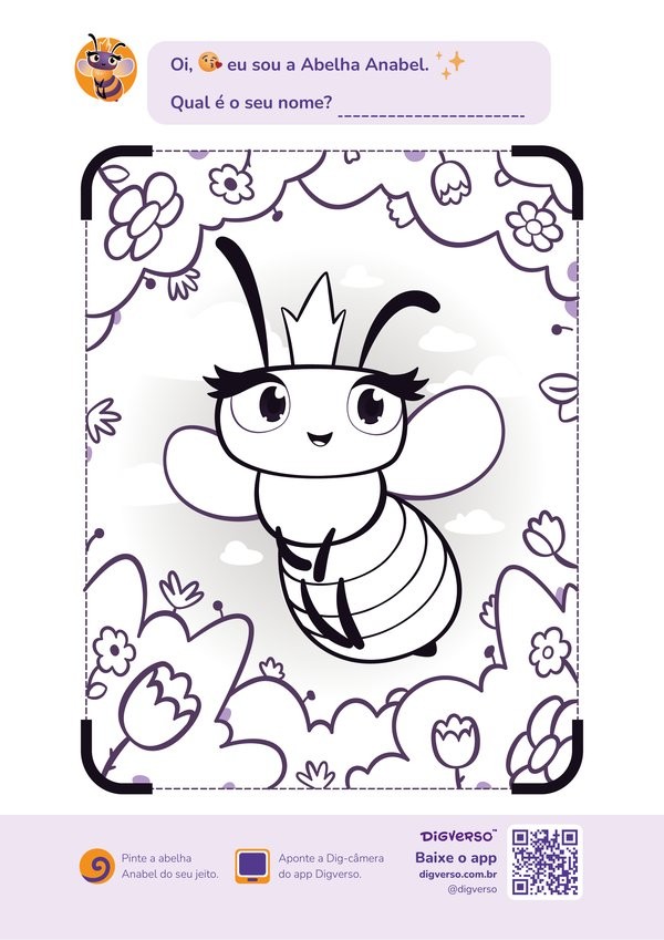 Desenho para colorir: Anabel