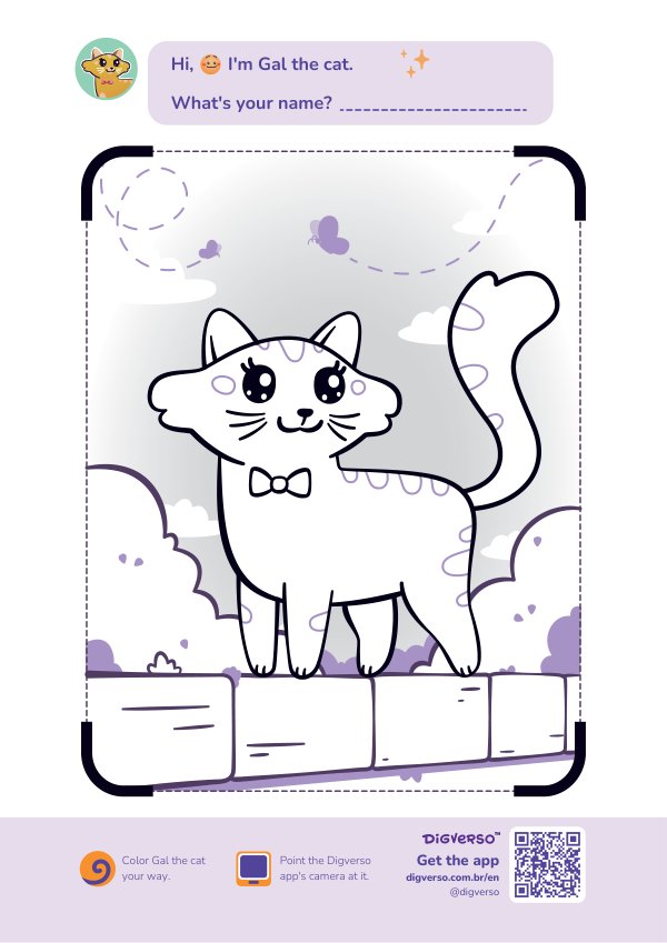 Coloring page: Gal