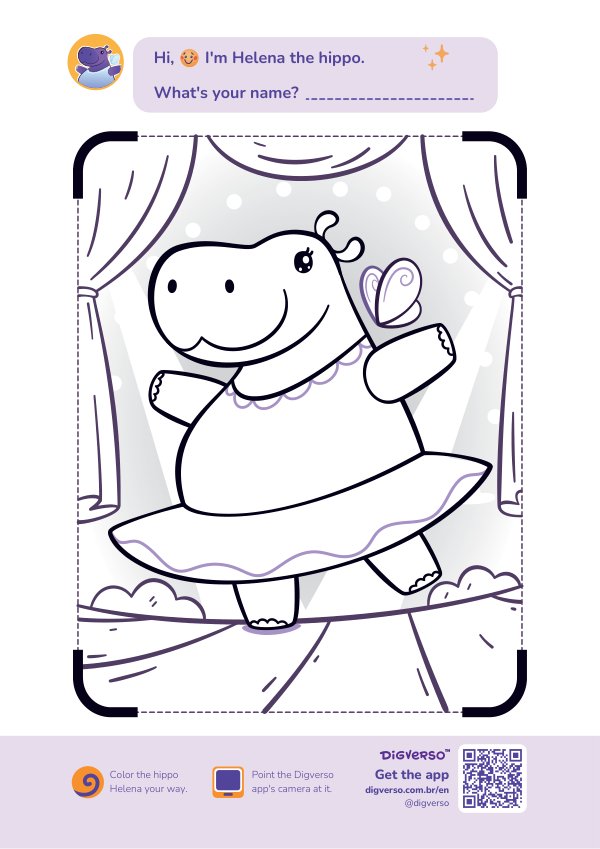 Coloring page: Helena