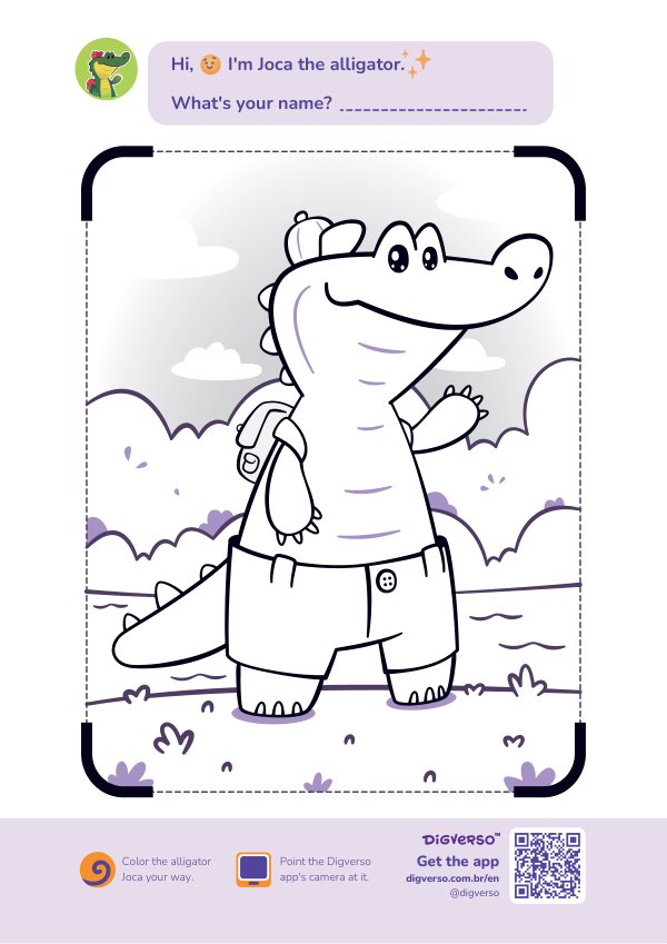 Coloring page: Joca