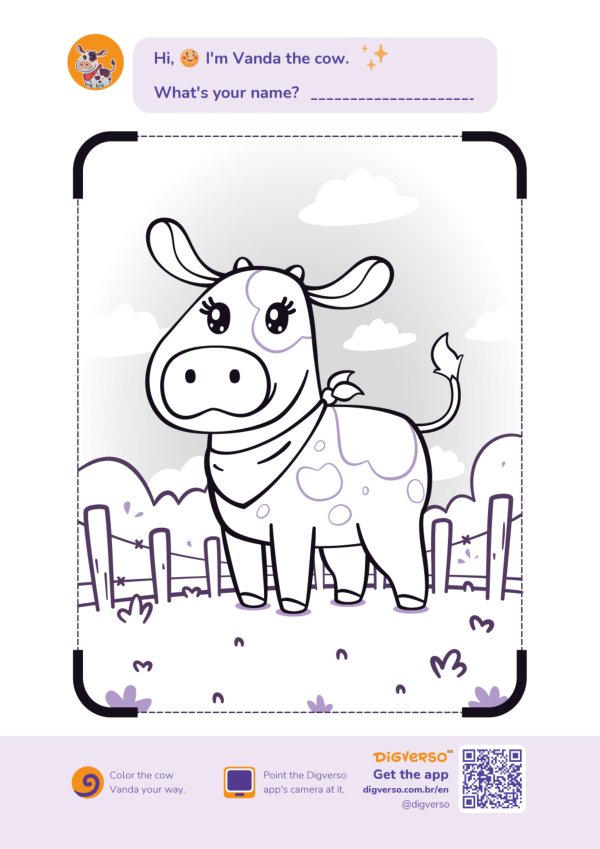 Coloring page: Vanda