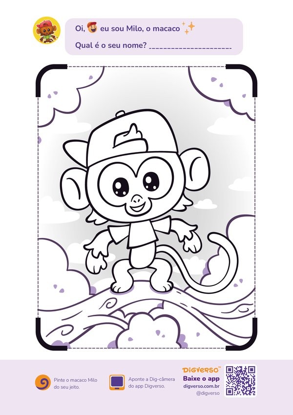 Desenho para colorir: Milo