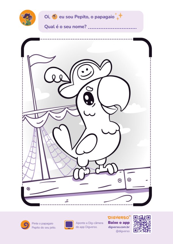 Desenho para colorir: Pepito